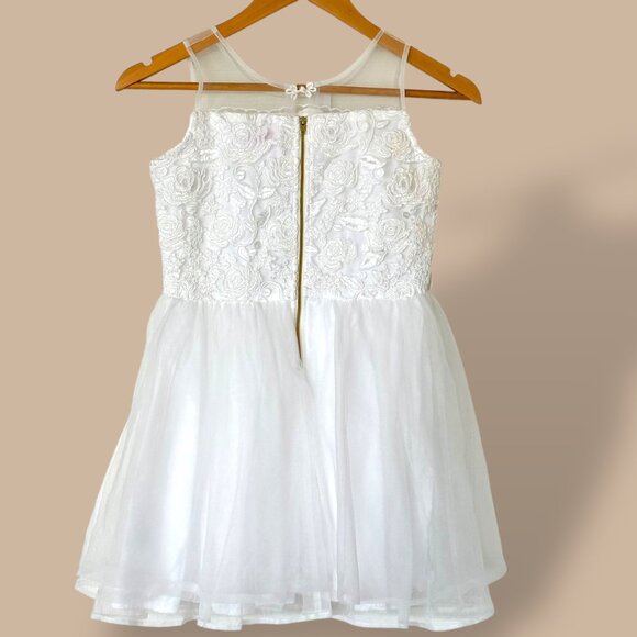 American Girl Celebration Dress for Girls Flower Girl Wedding Party Size 10 - Picture 2 of 13